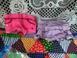 AMERICAN GIRL DOLL PINK SHORTS OR TRULY ME PURPLE KNIT SKIRT CHOICE